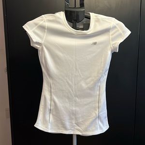 White New Balance t-shirt